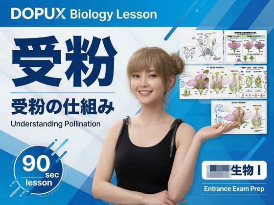 【▲20】一ノ瀬廻里 大学に進学し強豪予備校『DOPUX(ドピュックス』で生物I,IIを教える名物講師に!(Vol.034:受粉) 6 d 814592pl